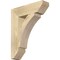 Ekena Millwork Thorton Slat Rough Sawn Bracket, Douglas Fir, 4"W x 16"D x 20"H BKT04X16X20THR06RDF - alternate 1